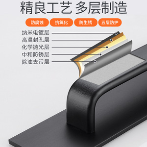 Aluminum Alloy Cabinet Door Handle Bar Minimalist Design Easy Installation For Cabinet Doors And <b>Drawers</b> - Product Image 4