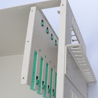 19 "rack type ODF Cabinet 48 72 Core décharger ODF 5U optique FDU boîte d'unité de distribution de fibre
