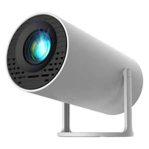 Mini xách tay máy chiếu 1080P, Led chiếu với USB, điều khiển từ xa trong nhà/ngoài trời Movie chiếu hy300/Trắng - Product Image 1