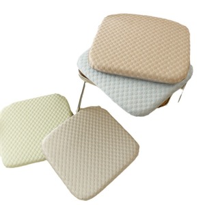 Memory Foam Seat Cushion Rectangle Solid Color Plush Buttocks Support Home Car Use - Product Image 3