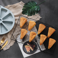 Moule à gâteau/gaufres en Silicone écologique sans BPA, 6/8 pcs, machine à pâtisserie