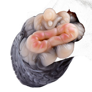 GEEBA Silikon Fantasy-Männer-Masturbator Taschenmuschi Einzelkanal-Tier Affen-Flugzeug-Becher künstliche Vagina Sexspielzeug für Männer - Product Image 5