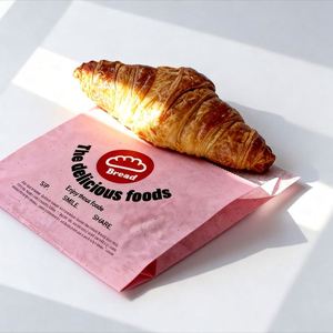 Custom <b>Eco</b>-<b>Friendly</b> Waterproof Greaseproof Burger <b>Wrapping</b> <b>Paper</b> with PE Coating and Custom Silk Screen/UV Printing - Product Image 1