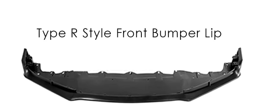 Type R Style Front Bumper Lip