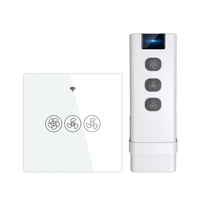 Wi-Fi RF Smart ventilatore a soffitto luce 2/3 via Muilti-controllo associazione relè stato retroilluminazione SwitchRF telecomando di controllo della velocità