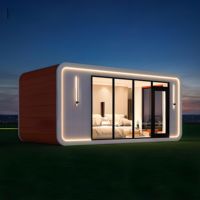 Modulaire Préfabriqué Mobile Capsule House Petite Maison Capsule Prix Raisonnable Capsule Application Extérieure pour Appartements