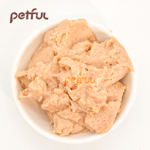 Pochette de collations pour animaux de compagnie de vente chaude d'usine pour chat 80g collations pour animaux de compagnie 3 saveurs délicieuses collations pour chiens chats aliments humides pour animaux de compagnie avec poulet saumon - Product Image 3