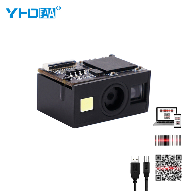 2D CMOS Barcode Scanner Module Small Mini Size Embedded Barcode Scanner With Development Board