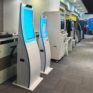 Thâm quyến zhongkemei 32 inch cong màn hình cảm ứng tự dịch vụ thông tin <span class=keywords><strong>kiosk</strong></span> cho ngân hàng bệnh viện văn phòng - Product Image 3