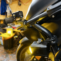 Lampe auxiliaire LED Senlo X6 super lumineuse 10000LM, IP68, durable, pour moto, scooter, vélo électrique, VTT, UTV, conduite tout-terrain