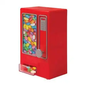 Distributeur automatique de bonbons Distributeur de bonbons de table | Plat à bonbons de bureau | Tirez le bouton pour distribuer des mini friandises