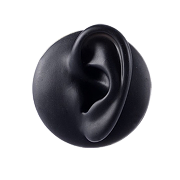 Oreille gauche noire (sans présentoir)