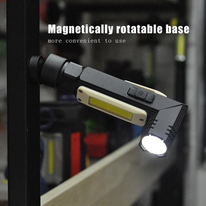 Đinh Hương Đa Chức Năng Có Thể Sạc Lại Worklight Được Xây Dựng-In Cổng USB Không Thấm Nước Nam Châm Khẩn Cấp Cảnh Báo Màu Đỏ <span class=keywords><strong>LED</strong></span> COB Làm Việc Ánh Sáng - Product Image 4