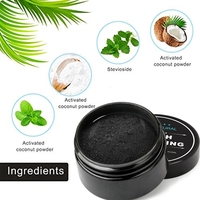 100% poudre de charbon de bois naturel pour soins bucco-dentaires beauté biologique activée naturelle soins personnels hygiène buccale blanchiment des dents