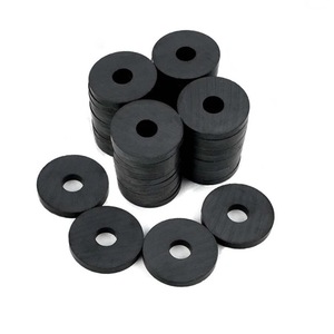 Rondella di gomma rotonda rotonda grigiosa modellata su misura in Silicone - Product Image 5