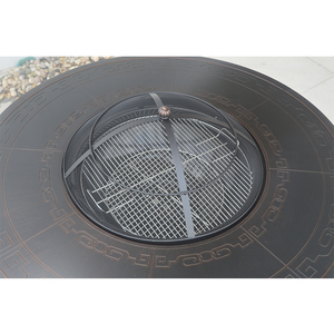 Multifunctional <b>Fire</b> <b>Pit</b> Table Outdoor Patio Backyard Garden Fireplace Heater <b>BBQ</b> <b>Pit</b> <b>BBQ</b> Table - Product Image 3
