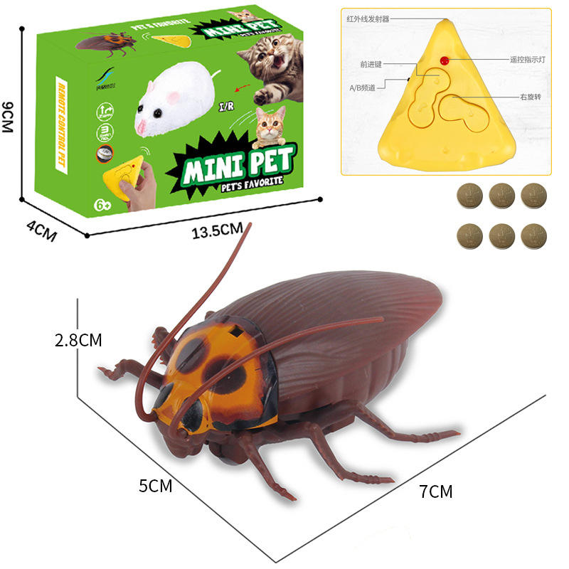 Cafard télécommandé miniature