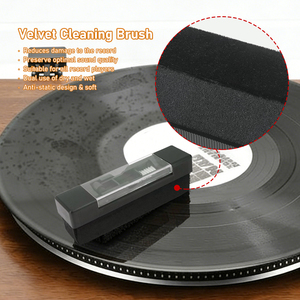 Kit de nettoyage de disques vinyles <span class=keywords><strong>sans</strong></span> <span class=keywords><strong>alcool</strong></span> de qualité supérieure, nettoyant naturel doux pour les taches, pour disques vinyles, CD, jeux, supports optiques - Product Image 4