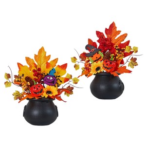 DAMAI Adorno Luminoso de Halloween de Gran Venta, Decoraciones Artificiales de Calabaza para Fiestas y Festivales de Cosecha de Otoño - Product Image 6