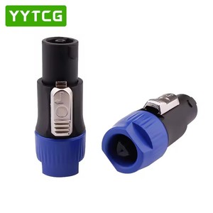 Conector Ohm al mejor precio, adaptador de bloqueo Speakon Universal profesional/conector de altavoz, enchufe de Cable de 4 polos - Product Image 2