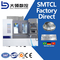 Centre d'usinage vertical CNC chinois DL DMTG Genertec VMC855 à 4 axes pour la fabrication de pièces aérospatiales