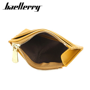 กระเป๋าใส่บัตรผู้หญิง Baellerry ขนาด 4 นิ้ว หนัง PU ซิปใส่เหรียญ ช่องใส่บัตรหลายช่อง ใช้ได้ทุกวัน - Product Image 2