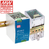 Alimentation électrique AC/DC industrielle Meanwell économique et compacte NDR-480-48 480W 48V à sortie unique sur rail DIN avec garantie de 3 ans