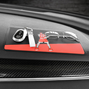 Alfombrilla Antideslizante para Coche con Diseño de Slam Dunk/One Piece, Alfombrilla Decorativa para Consola Central de Coche, Alfombrilla de Aislamiento Térmico Epoxi, Alta Calidad - Product Image 4