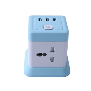 <span class=keywords><strong>Multiprise</strong></span> universelle Seebest avec interrupteur d'extension pour bureau, port de charge USB - Product Image 2