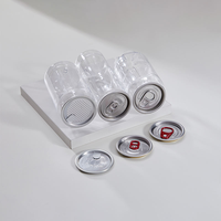 Couvercle de boîte de conserve en fer blanc à ouverture facile 202 #   Couvre-boîtes de 100 ml pour boissons et jus (type EOE)