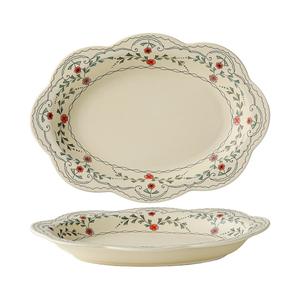 Juego de Vajilla de Cerámica Personalizado con Diseño Floral, Plato de Cerámica con Rosas Rojas y Tazón para Arroz, para Desayuno y Ensalada - Product Image 5