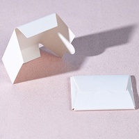 Boîtes en carton blanc pliables personnalisées avec impression, certifiées FSC et RoHS, pour emballage de lunettes et de chiffons