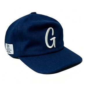 Cappello Snapback Vintage a Profilo Basso con Etichetta Personalizzata OEM, Cappello in Lana a 5 Pannelli Non Strutturato, Tessuto Comune per Quattro Stagioni - Product Image 1