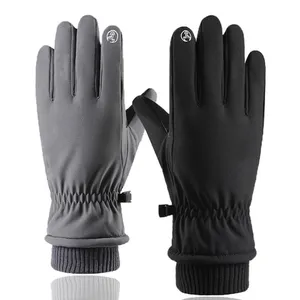 Высококачественные спортивные велосипедные перчатки для езды на велосипеде, теплые перчатки, ветрозащитные лыжные перчатки с сенсорным экраном