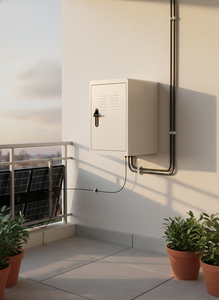 Système solaire hybride pour maison/bureau avec batterie LiFePO4 3kW 2.5KWh, armoire de stockage d'énergie intégrée montée sur rack, IP54 - Product Image 5