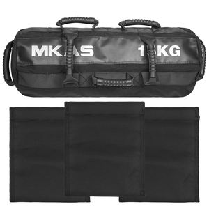 กระเป๋าทรายออกกำลังกาย MKAS สำหรับยิม ฟิตเนส ทำจากไนลอนและ PVC พร้อมหูจับ สำหรับฝึกซ้อมและแข่งขัน น้ำหนัก 10-40 กก. - Product Image 6
