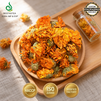 Tisane de fleurs séchées de calendula (marguerite) 100 % naturelle de qualité supérieure, sans caféine, pour soins de la peau, en gros