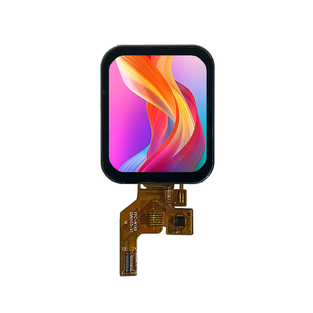 1.69 Inch Square TFT Color LCD Module 240x280 IPS Screen Full View Capacitive Touch Panel LCD Display for Wearable Smart Watch