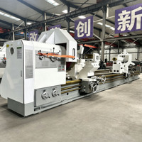 CW61220 Schwerlast-Horizontaldrehmaschine Großbohr-Rollendrehmaschine Hochleistungsfähige Schneidemaschine mit Hoher Steifigkeit für Windkraftanlagen-Metalldreharbeiten