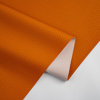 Cuir synthétique PVC gaufré 0,9 mm, imperméable, résistant à l'abrasion, avec support tricoté pour la tapisserie de canapé et de chaise