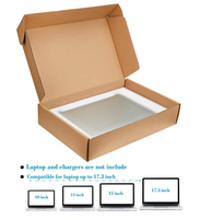 Vente en gros de boîte-cadeau d'emballage de clavier d'ordinateur portable avec logo personnalisé Boîtes en papier d'expédition ondulé pour le commerce électronique