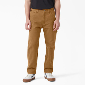 <span class=keywords><strong>Pantalon</strong></span> de travail homme personnalisé avec logo, léger, coupe mi-haute, en toile cirée 100% coton, effet vieilli, coupe droite, ample, évasé, empilé - Product Image 1