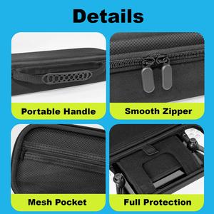 Étui de transport antichoc en EVA rigide pour console de jeu Switch <span class=keywords><strong>PS5</strong></span>, sac de rangement pour cartes de jeu portable, organisateur, personnalisable, vente en gros OEM - Product Image 4