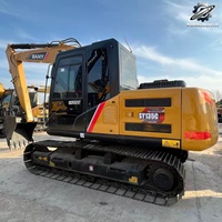 Vente Flash : Excavatrice sur chenilles Sany135 d'occasion, 13,5 tonnes, système hydraulique complet, bon état, livraison rapide, expédition mondiale