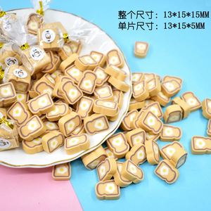 Miniature di Giocattoli per Casa delle Bambole, Ciondoli in Resina a Forma di Toast, Pane 3D, Decorazioni <span class=keywords><strong>Fai</strong></span> <span class=keywords><strong>da</strong></span> <span class=keywords><strong>Te</strong></span> - Product Image 5