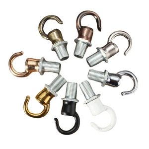 <span class=keywords><strong>Suspension</strong></span> <span class=keywords><strong>luminaire</strong></span> vintage en métal avec <span class=keywords><strong>crochet</strong></span> de 7 mm, accessoires d'éclairage - Product Image 2
