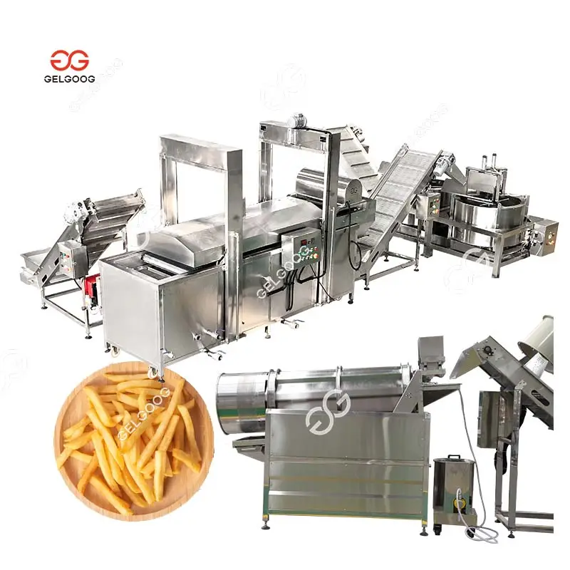 Verschillende Maten Lint Frietjes Distributeur Maken Gebakken Chips Machine In Kolhapur