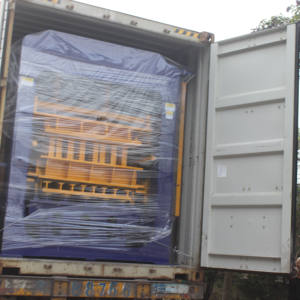 Ligne de production de blocs de béton entièrement automatique haute capacité QT8-15 pour la fabrication de blocs creux, de pavés solides et de bordures - Product Image 6