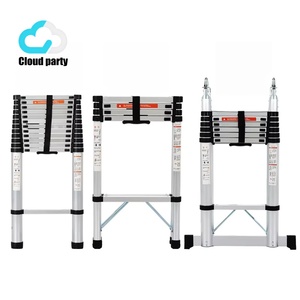 <span class=keywords><strong>Escalera</strong></span> de Aluminio Multiposición Personalizada, Telescópica y Plegable, Carga de 150 kg, Se Convierte a Modos de <span class=keywords><strong>Escalera</strong></span> en A, Recta, <span class=keywords><strong>Escalera</strong></span> y Andamio - Product Image 3