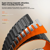 Various Color Magnet Link Sport Magnetic Watch Strap Silicone Magnetic Band for Apple Watch Series